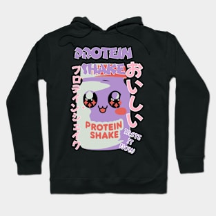 Protein Shake in Kawaii Hoodie